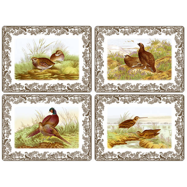 Spode Pimpernel/Woodland Animals/Nature Rectangular Placemat & Reviews